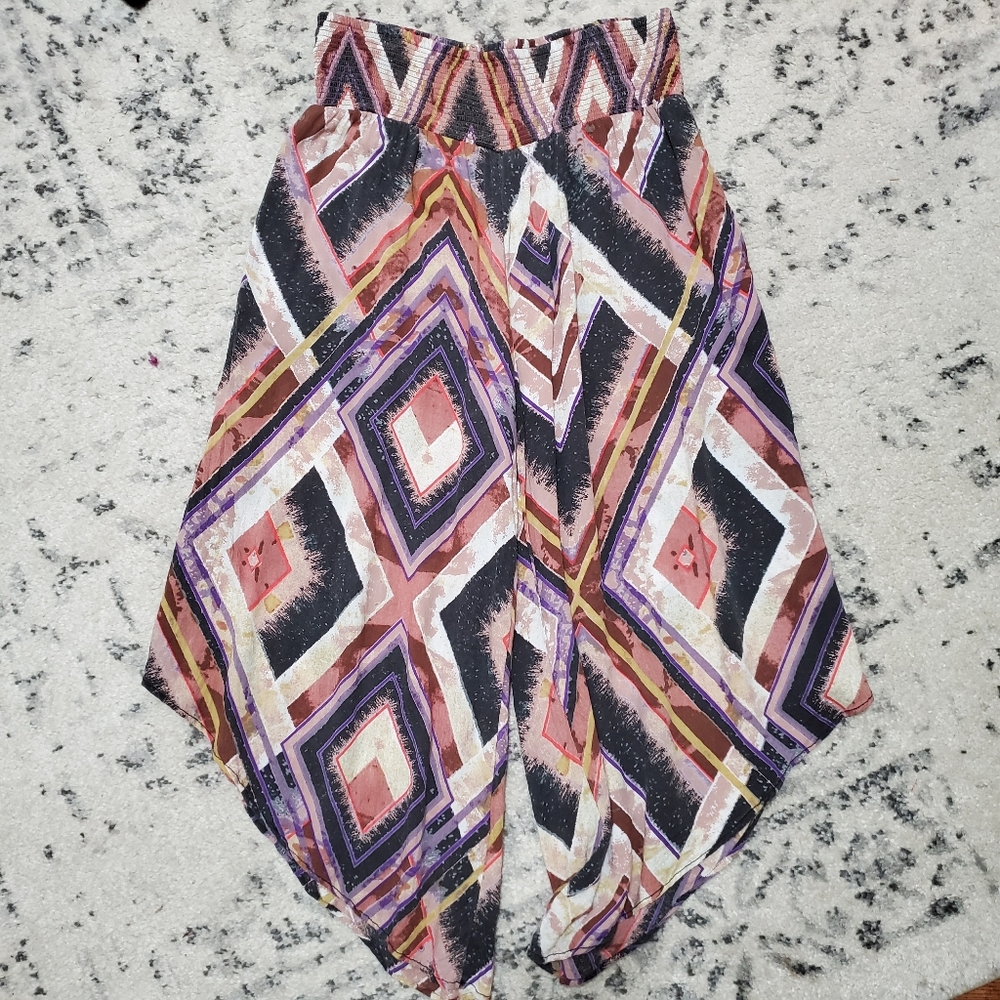 NWOT Free People Palazzo Cropped Pant